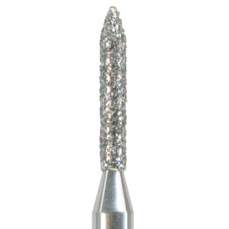 Freza diamantata cilindrica cu varf ascutit 884-FG