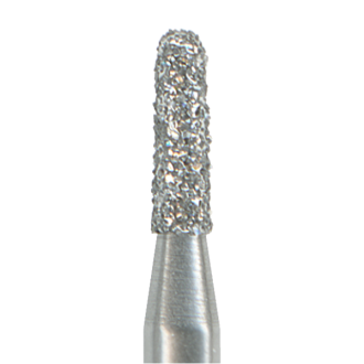 Freza diamantata cilindro-conica cu varf rotunjit 849-FG